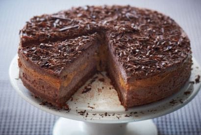 Thumbnail for A Wonderful Recipe For This Caramel Chocolate Cheesecake