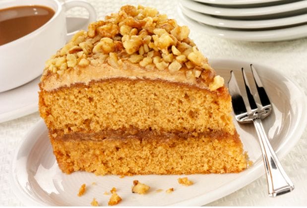 Love Coffee Cake ? ..Then Try This Classic Coffee And Walnut Cake Recipe
