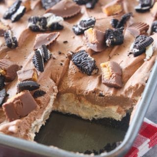 Looking For One Of Those Perfect Oreo Dessert Recipes .. A No Bake Peanut Butter Oreo Dessert