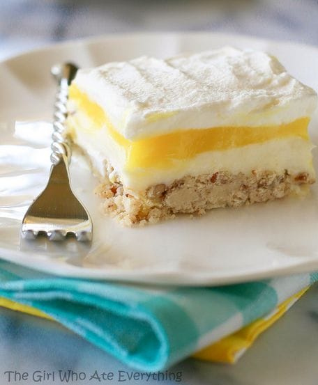 Lemon Lush .. A Delightful Layered Dessert