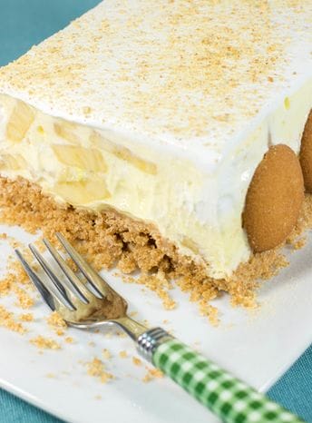 What A Cool Banana Cake, Is This Cookie Crusted Banana Freezer Cake