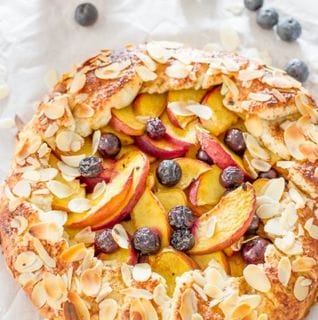 Wow! Look At This Peach & Blueberry Galette Recipe