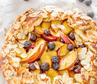Thumbnail for Wow! Look At This Peach & Blueberry Galette Recipe