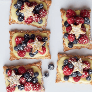 Patriotic Berry Tart Recipe For These Star-Studded Berry Tarts