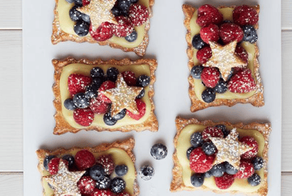 Thumbnail for Patriotic Berry Tart Recipe For These Star-Studded Berry Tarts