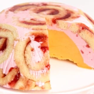 A Delicious Jelly Roll Ice Cream Bombe Recipe