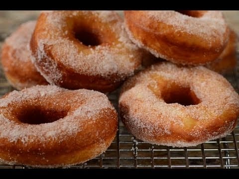 Delicious Homemade Sugared Doughnut Recipe