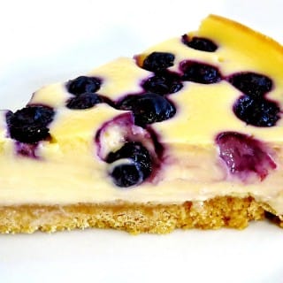 How To Make A Baked Blueberry Easy Cheesecake Recipe