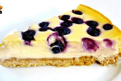 Thumbnail for How To Make A Baked Blueberry Easy Cheesecake Recipe