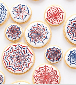 Easy Cookies To Make Are These Fireworks Cookies For The 4th July