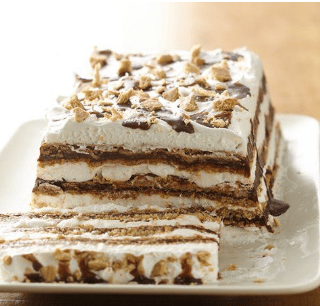 Look At This S’mores Ice Box Cake.. Yummy