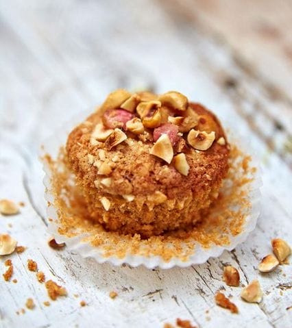 Dairy-Free Apple Muffins With chopped Hazelnuts & Cinnamon .. Sounds Good