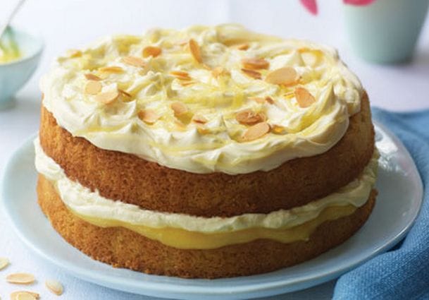 Almond And Lemon Cake .. That Would Be Great For That Tea Party