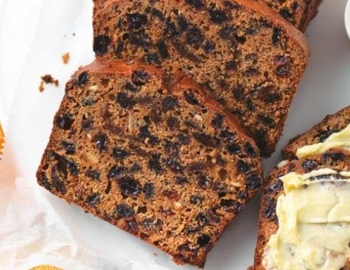 A Really Wonderful Fruit Tea Loaf Recipe