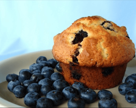 A Blueberry Recipe For These Buttermilk Berry Muffins