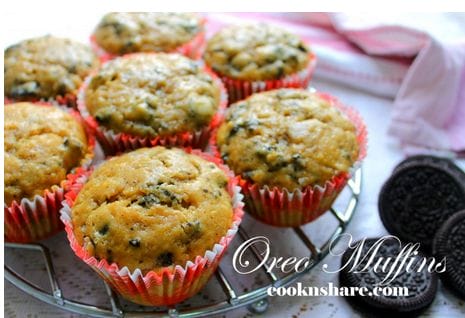 Do You Love Those Great Oreo Recipes Then Try These Yummy Muffins