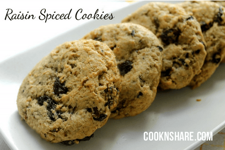 This Fantastic Raisin Spiced Cookie Recipe Is One That You Just Have To Try