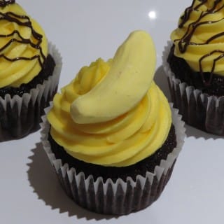 Love Banana Cupcakes ? Then Try This Chocolate-Banana Milkshake Cupcakes Recipe