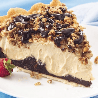 Perfect For Any Occasion This Black-Bottom Pea Nut Butter Pie