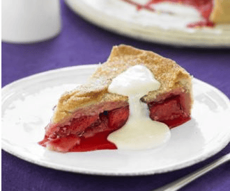 Thumbnail for A Classic Plum Pie With Creamy Custard.. What A Treat