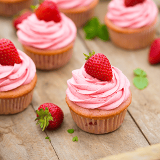Learn How To Make Strawberry Frosting And These Strawberry Cupcakes Too