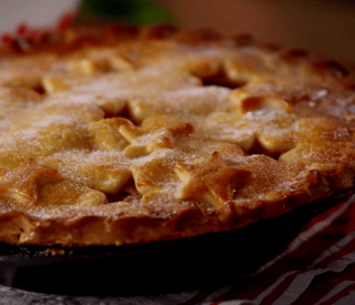 Thumbnail for What A Delightful Apple Pie Recipe With Caramel