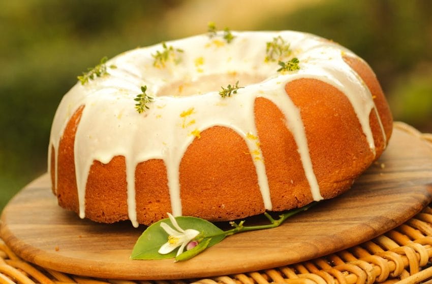 A Wonderful Pound Cake-This Is A Tantalizingly Good Looking Lemon Cake