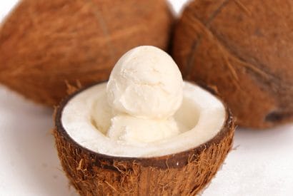 Thumbnail for Creamy Coconut Ice Cream Recipe