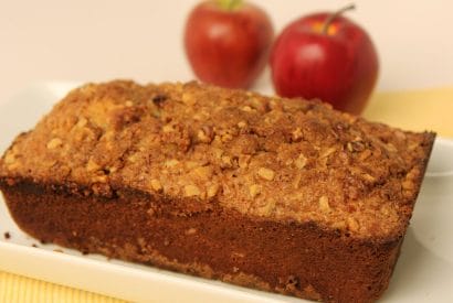 Thumbnail for Delightful Home-made Apple Bread Recipe With Cranberries