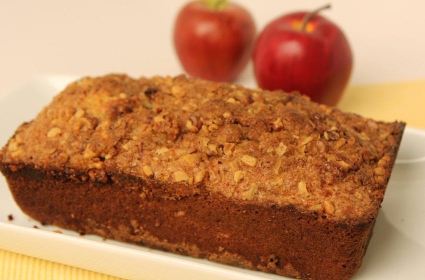 Delightful Home-made Apple Bread Recipe With Cranberries
