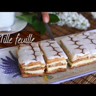 How To Make Mille Feuille..Wonderful French Pastries