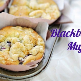 This Is One Of Those Delightful Blackberry Muffin Recipes For A Weekend Treat