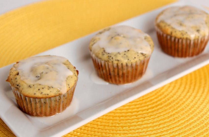 What A Recipe For These Lemon Poppy Seed Muffins