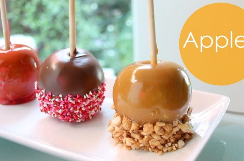 Wonderful Candy Apples 3 Different Ways