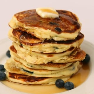Wonderful Homemade Blueberry Pancake Recipe