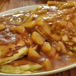 Wonderful Apple Syrup Pancakes
