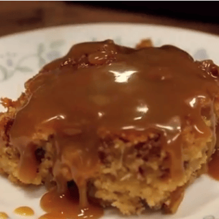 What A Classic Dessert ..Sticky Toffee Pudding With Toffee Sauce