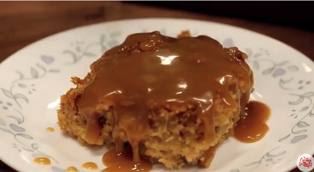 What A Classic Dessert ..Sticky Toffee Pudding With Toffee Sauce