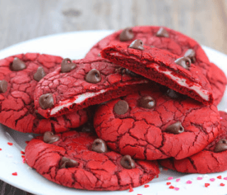 Thumbnail for Wow…. Delicious Red Velvet Cookies With Cream Cheese Frosting
