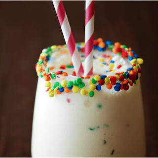 A Really Yummy Cake Batter Milkshake To Make