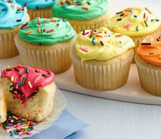 Thumbnail for Pretty Rainbow Cupcakes With Fun Surprise Inside