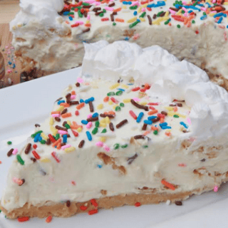 Look At This No-Bake Cake Batter Cheesecake Recipe