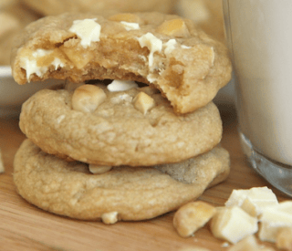 Thumbnail for How Good ..Chewy White Chocolate Macadamia Cookies