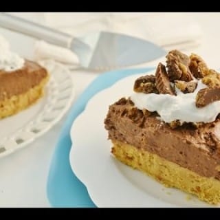 A Wonderful Chocolate & Pea Nut Butter Pie ..That Is simply Yummy