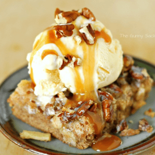 So Yummy Looking Are These Apple Bars With Pecan Nuts