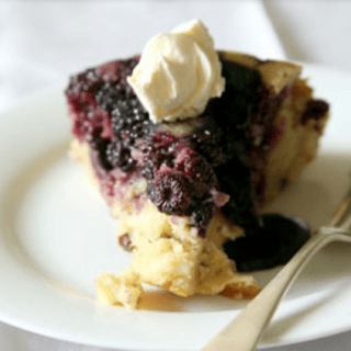 A Heavenly Blackberry And Apple Cake