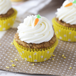 Carrot Cake Cupcakes For Afternoon Tea