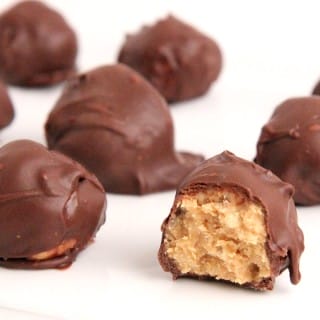 Chocolate Peanut Butter Balls Recipe..A great Holiday Bake