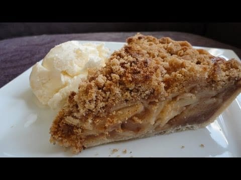 Classic Dutch Apple Pie That Looks So Scrumptious