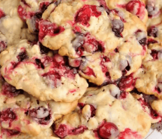 Thumbnail for White Chocolate Cranberry Cookies .. A Great Weekend Bake